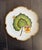 Modern Set of 8 Hand-Painted Anna Weatherley Bread & Butter Plates 6" From Treasure Garden, Morning Glory, Green Leaf or Old Master Tulips Collection For Sale - Image 3 of 11