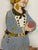 Vintage Folk Art Painted Wood Garden Figure Sculpture on Stand, Hand Carved Decorative Cutout For Sale In Seattle - Image 6 of 12