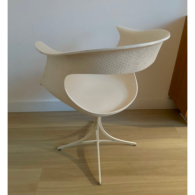 1960s 1950s Erwine and Estelle Laverne Lotus Armchair Mid Century Modern For Sale - Image 5 of 8