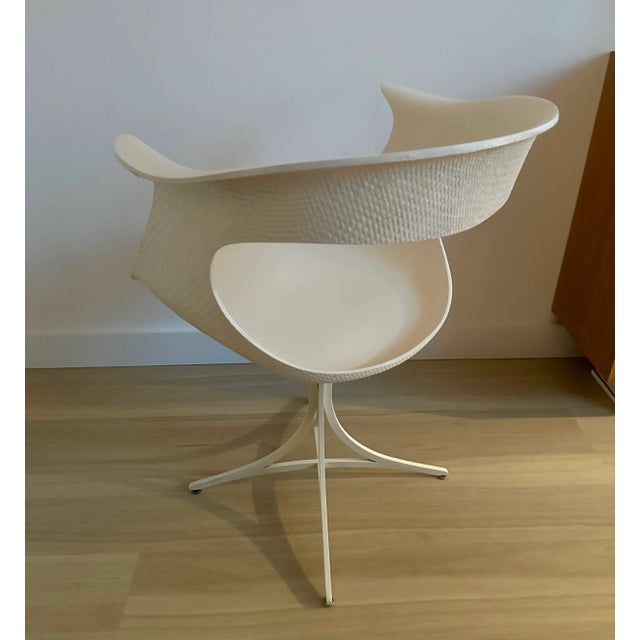 1960s Erwine and Estelle Laverne Lotus Armchair 1950s Mid Century Modern For Sale - Image 5 of 8