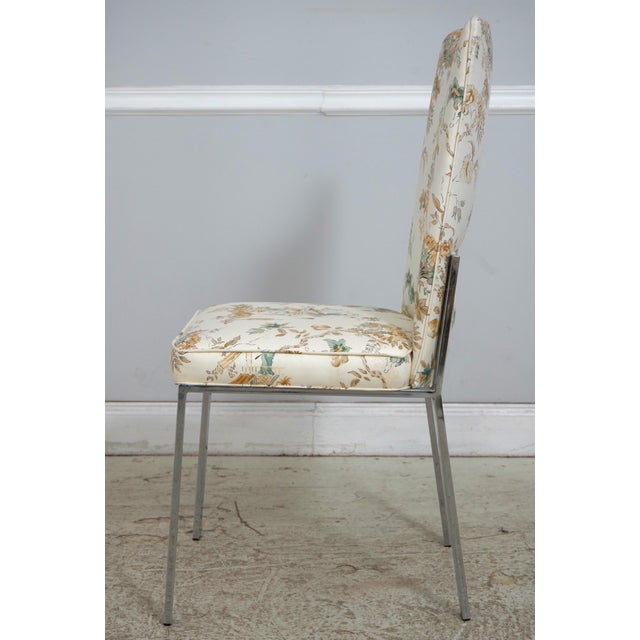 Milo Baughman Mid Century Modern Glass Top Table & 6 Chairs Set For Sale - Image 12 of 18