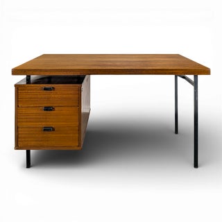 Drawer Unit Desk by Jacques Hitier for Charron For Sale
