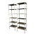 Luay Al-Rawi for Restoration Hardware Dutch Industrial Narrow Single Shelving, Pair For Sale