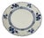 Round Jane Model Platter from KG Lunéville, 1890s For Sale