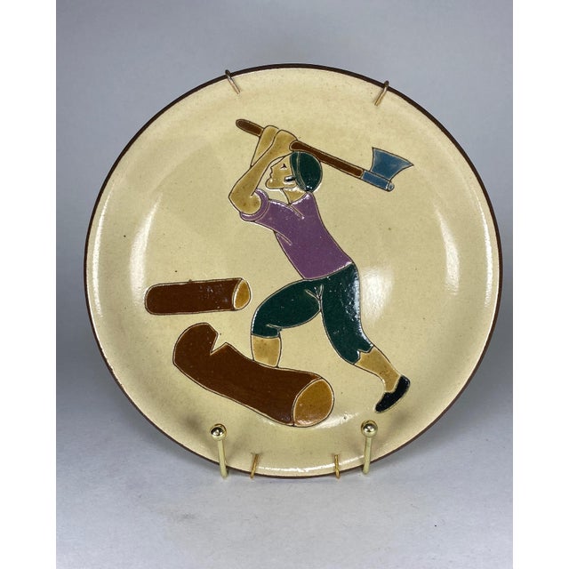 Wall Plates Terra Series from Bruch Barcelona, Spain, 1960s Set of 6 For Sale - Image 10 of 12
