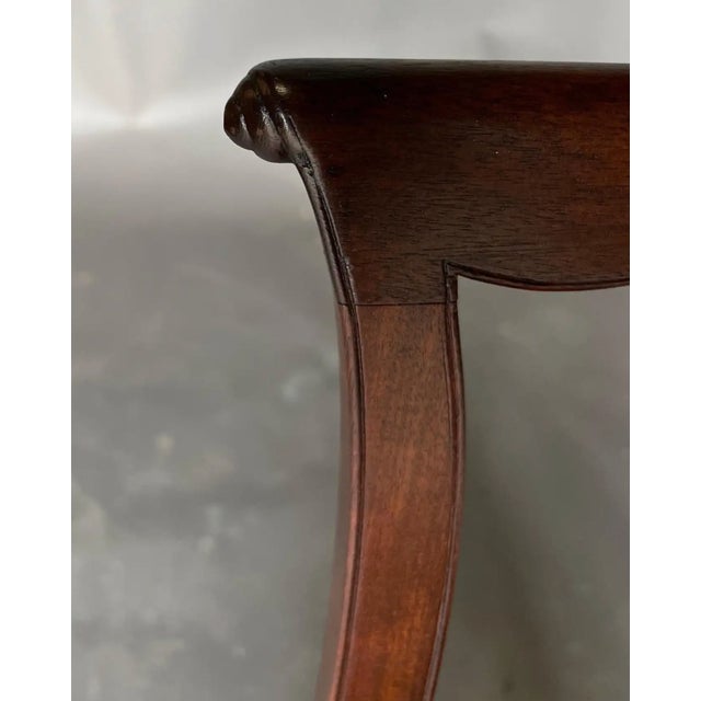 Brown Alexandria, Va Attributed 18th Century Mahogany Side Chair For Sale - Image 8 of 12