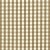 Schumacher Elton Cotton Check Fabric in Mocha For Sale