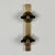 Gold Stilnovo Brass and Opaline Glass Double Sconces, Italy, 1960s, Set of 2 For Sale - Image 8 of 18