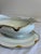 French Antique Haviland & Co. Limoges Gold Rim Gravy Boat With Attached Underplate, France For Sale - Image 3 of 12