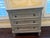 1980s Vintage Rustic 3 Drawer Distressed Blue Gray Dresser For Sale - Image 5 of 10