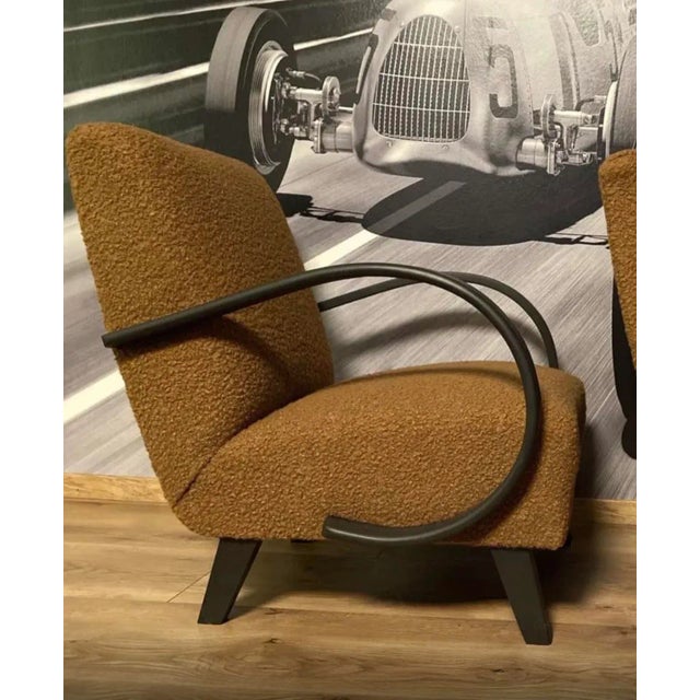 Set of Art Deco Armchairs by Jindřich Halabala for Up Závody, 1930s For Sale - Image 13 of 13