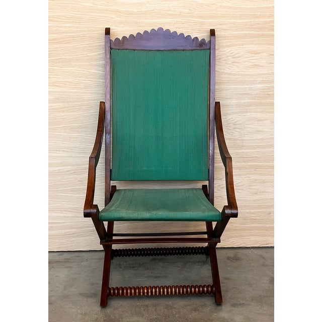 Pair of Old Hickory Style Wooden Low Armchairs The armchairs are really comfortable due the form that seems in the picture...