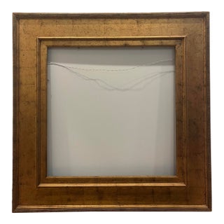 Stunning Large Tarnished Gold Gilt Frame For Sale