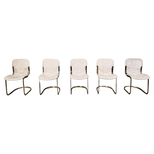Vintage Dining Chairs attributed to Cidue, 1970s, Set of 5 For Sale - Image 14 of 14