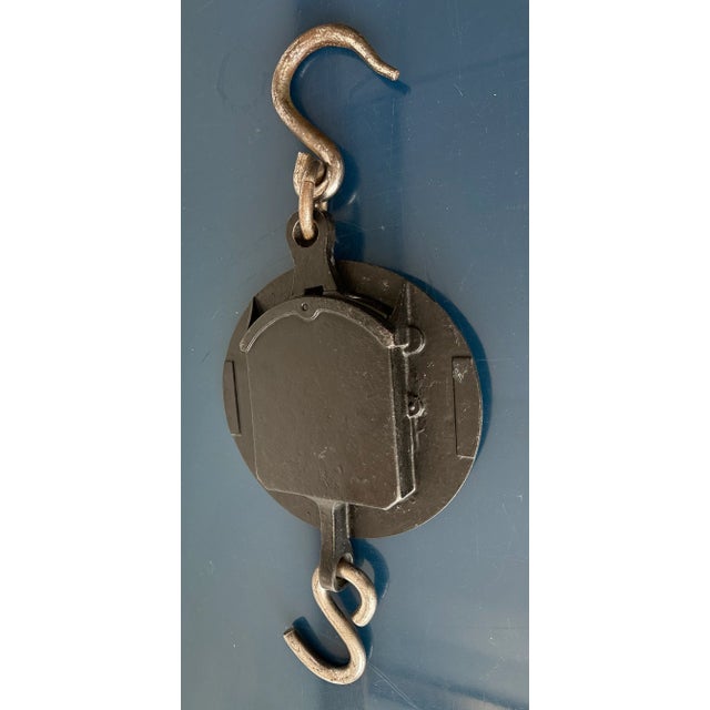English Antique British 200lb Salter's Brass Scale No.20T - Silvesters Patent For Sale - Image 3 of 7