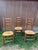 Rustic Vintage French Country Ladderback Chairs in Oak and Rush, 1960s, Set of 6 For Sale - Image 3 of 14