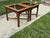 1970s Pair Glass Top Side Tables With Fretwork For Sale - Image 9 of 10
