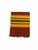 Vintage Latvian Folk Art Woven Wool Striped Textile Blanket For Sale In New York - Image 6 of 8