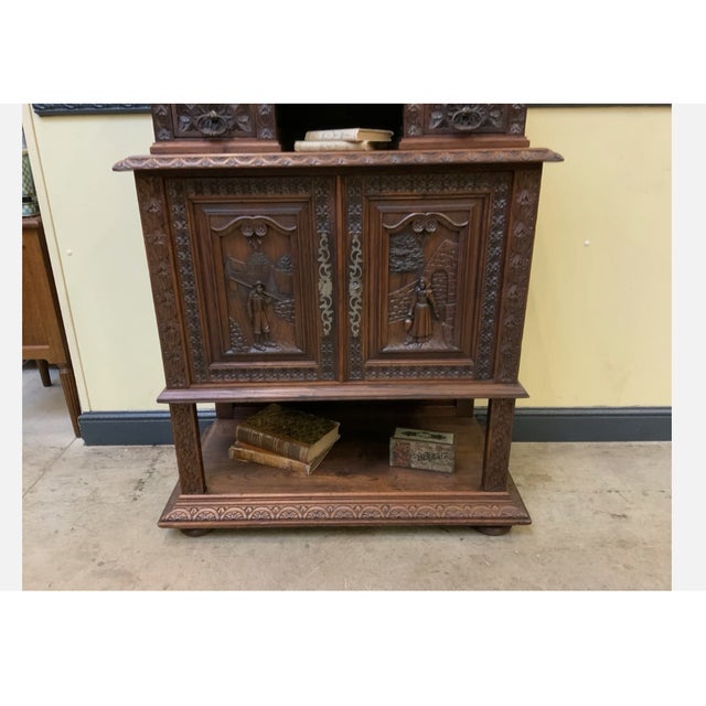 Antique Buffet in Oak, 1880 For Sale - Image 12 of 13