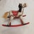 American 1979 Enesco Musical Wooden Rocking Horse Music Box Toy Land Works Repaired For Sale - Image 3 of 12