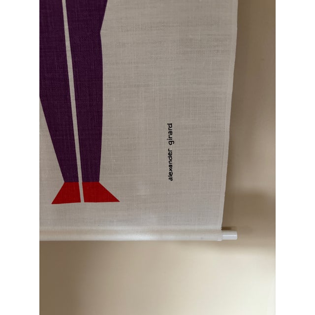 Alexander Girard, “Girls” Environmental Enrichment Panel designed in 1972. Screenprint on Cotton with Powder Coated Steel...