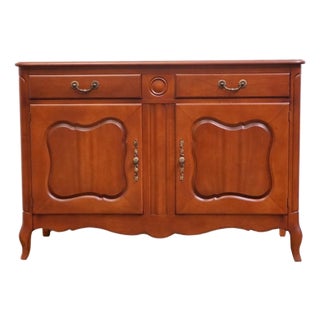 Drexel Furniture Alsace Group Solid Cherry French Provincial Style 50" Buffet 3703-3 For Sale