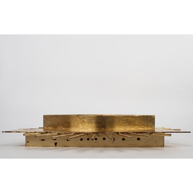 1970s All-Seeing Eye Flush Mounted Wall Sconce Masonic Symbolism For Sale - Image 10 of 11