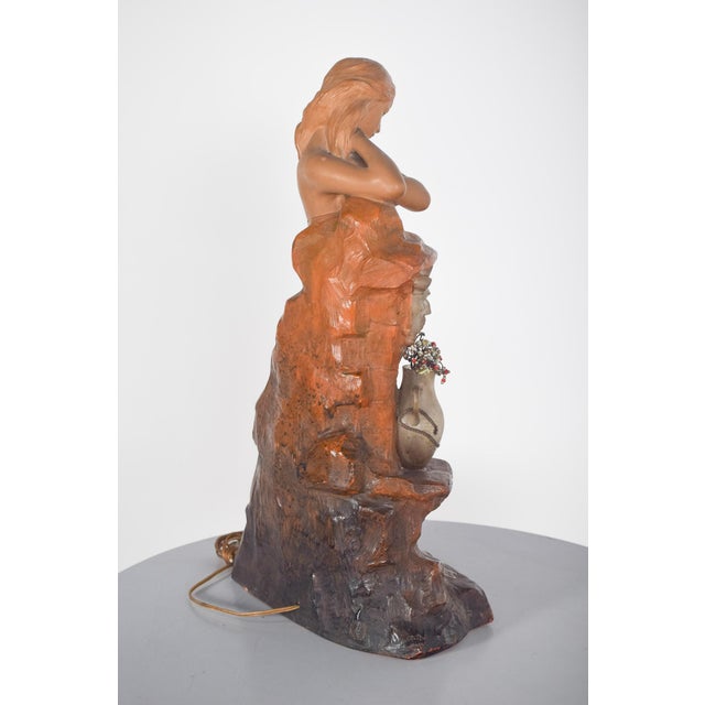 Sculpture Materials La Cruche Cassée Jug Figurine in Clay, France, 1950s For Sale - Image 7 of 11