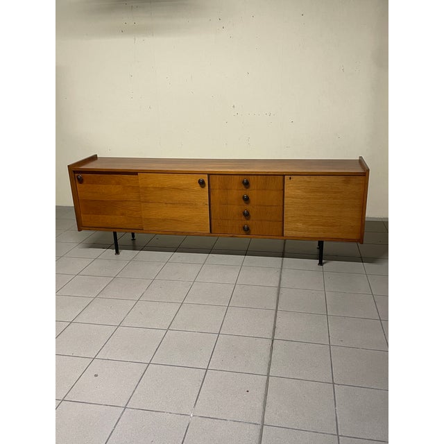 Modernist Teak Wood Sideboard, 1960s For Sale - Image 14 of 18