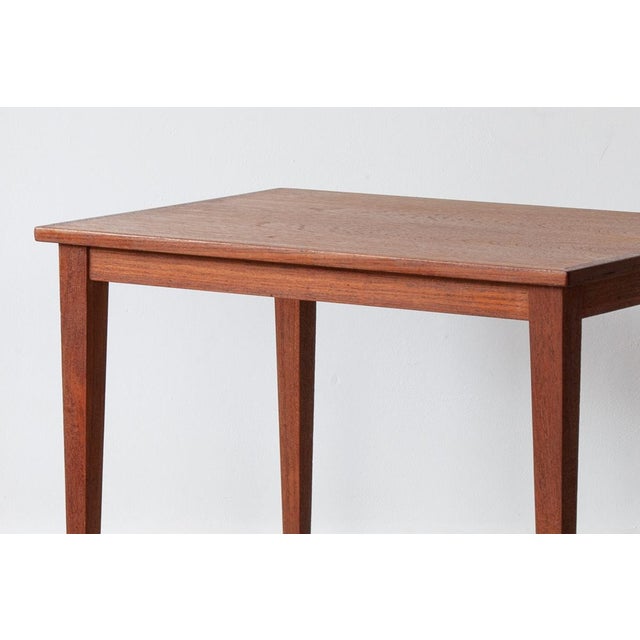 Mid-Century Modern Mid-Century Danish Teak Side Table, 1960s For Sale - Image 3 of 7