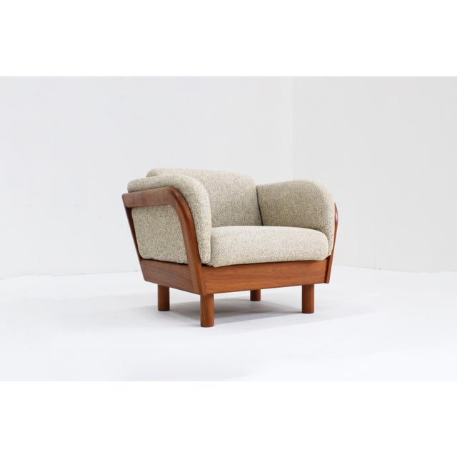 Mid-Century Danish Teak Armchair by Olsen Laursen, 1960s For Sale - Image 9 of 9