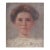 Antique Portrait of Miss Elsie Lea by Matilda Sharpe, Original Oil Painting, Early 20th Century For Sale