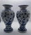 Pair of 1980s Asian Blue & White Vases For Sale - Image 4 of 9