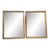 Pair of French Transitional Giltwood Mirrors For Sale
