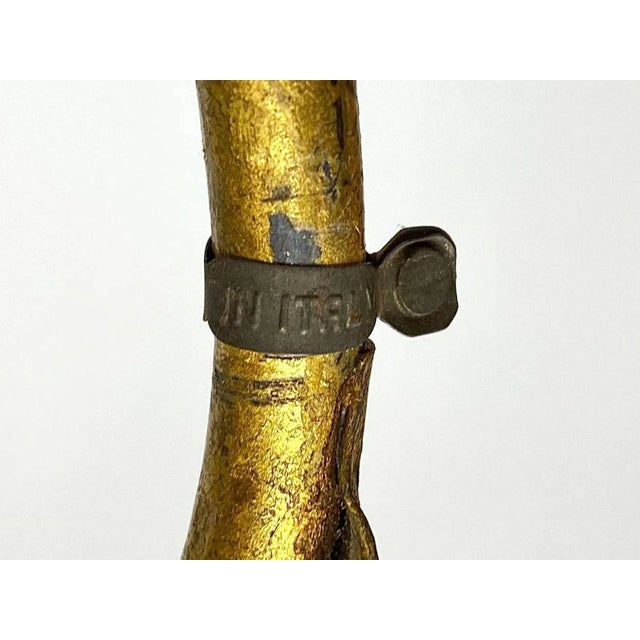 Vintage Italian Chandelier Ears of Wheat, Italy, 1960s For Sale - Image 10 of 11