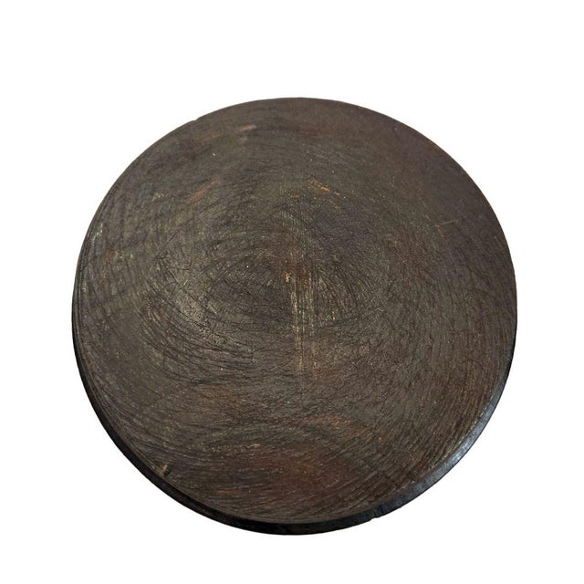 1920s Early Vintage Cambodian Betel Nut Wooden Box For Sale - Image 5 of 9