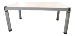 Karl Springer Signed Faux Crocodile Desk or Dining Table