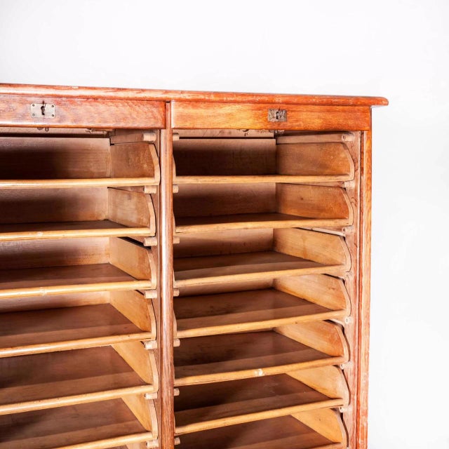 Tambour Fronted Oak Cabinet from Thonet, 1930s For Sale - Image 11 of 13