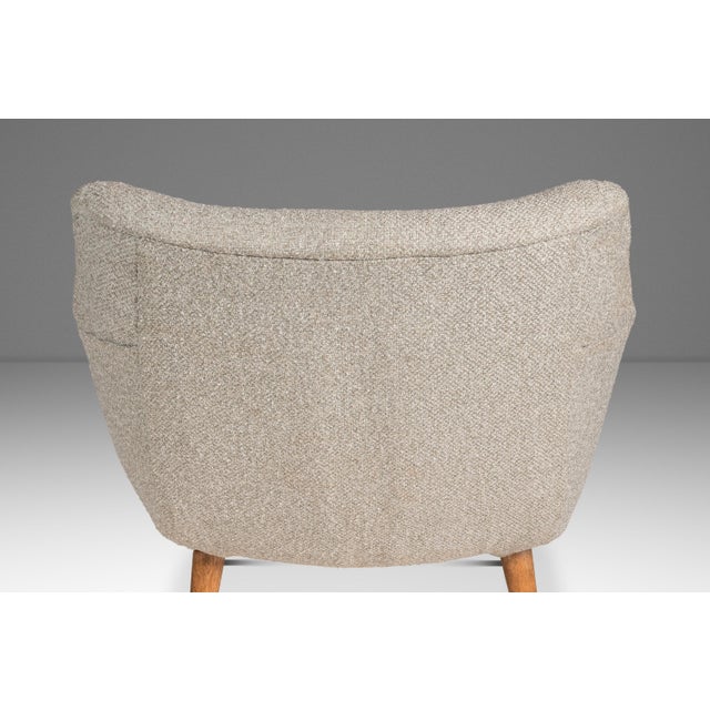 Rare Restored Mid-Century Modern 'Holiday' Series Lounge Chair by Lawrence Peabody for Selig Danish Line, Usa, C. 1955 For Sale - Image 11 of 18