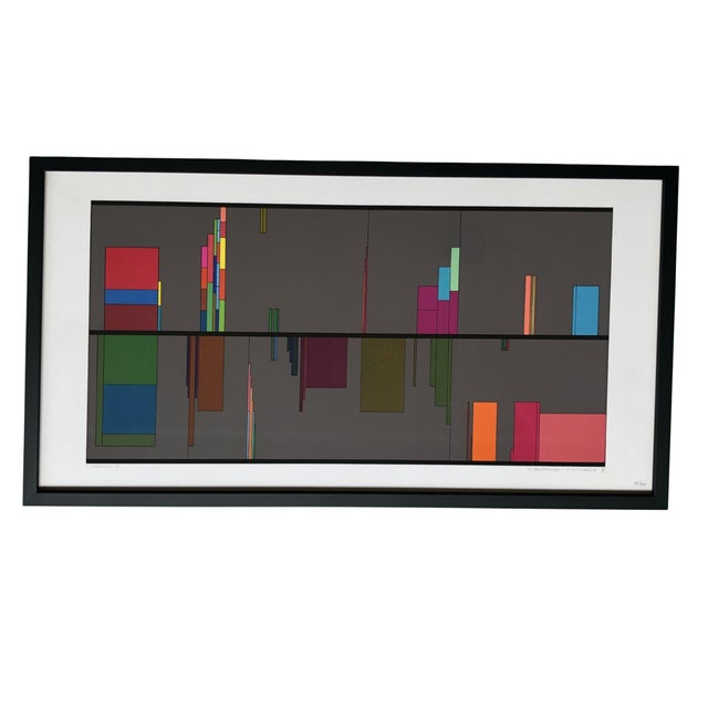 Luigi Veronese, Chromatic Visualizations, 1974-75-76, Silkscreens, Set of 3 For Sale - Image 6 of 16