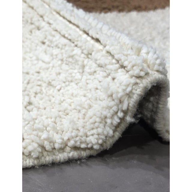 Contemporary Brown Moroccan Handmade Rug - 9.9 X 8.3 Ft For Sale - Image 3 of 8