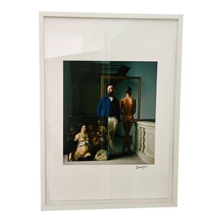 Snowdon Blue Limited Edition Photographic Print of George Baselitz for Acne Studios For Sale