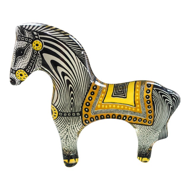 Abraham Palatnik Brazil Mid Century Lucite Acrylic Horse Op Art Sculpture For Sale
