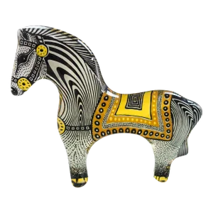 Abraham Palatnik Brazil Mid Century Lucite Acrylic Horse Op Art Sculpture