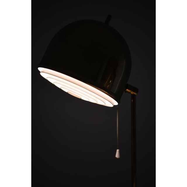 Metal Table Lamps in Brass and Plastic by Eje Ahlgren, 1950s, Set of 2 For Sale - Image 7 of 9
