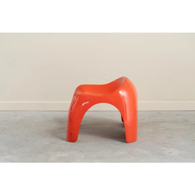Efebo Model Seat by Stacy Dukes for Artemide, 1968 For Sale - Image 3 of 7