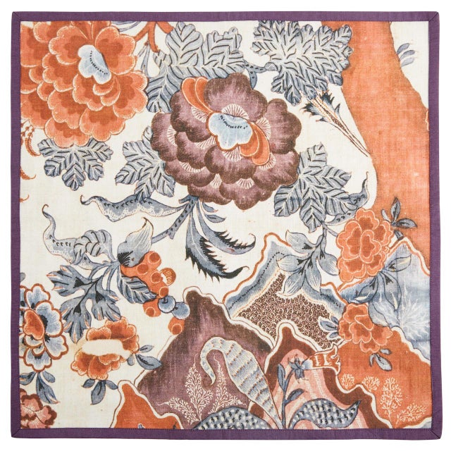 The Chintz Dinner Napkins are inspired by antique Indian textiles. Each design is printed on a heavy textured cotton and...