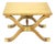 20th Century Hollywood Regency X-Base Side Table or Stool For Sale