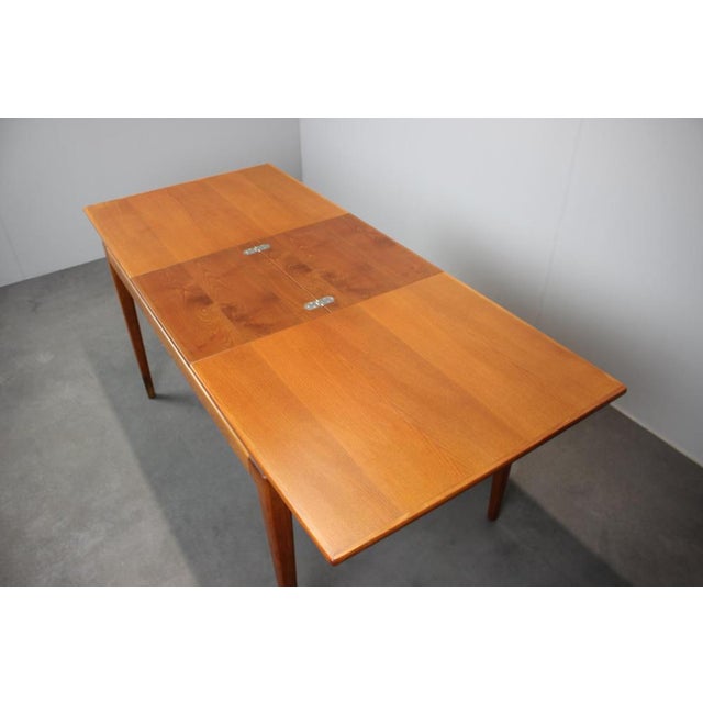 Extendable Dining Table attributed to Drevotvar, 1970s For Sale - Image 9 of 16