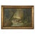 Wood Framed Oil Painting on Canvas by J. Vanlint 'Landscape With Cows' For Sale - Image 7 of 17